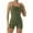 Army Green, variant on Workout Rompers for Women One Piece Bodycon Build in Bra Spaghetti Strap Athletic Rompers Slim Gym Bodysuits for Tennis Golf