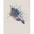 thumbnail image 3 of Gango Home Decor Vertical Eagle feather I & II by Incado (Ready to Hang); Two 11x14in Black Framed Prints, 3 of 5