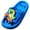 Blue, variant on Boys Girls Slide Sandals Soft Cushioned Thick Sole Non-slip Summer Slippers Quick Drying Bathroom Shower Pool Beach Sandals for Toddler Little Kids (Blue, 13)