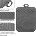 thumbnail image 3 of HAOAN 5Pcs Pot Holders for Kitchen Heat Resistant Pink Cotton Potholder Multipurpose Hot Pads Machine Washable Oven Mitt with Hanging Loop Pocket Potholder for Daily Baking Cooking Grilli, 3 of 6