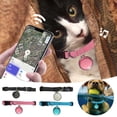 thumbnail image 2 of Cat Collar with Airtag Holder Pink Breakaway Cat Collar Cat Gps Tracker Collar for Everyday Pet Safety Great Gift for Pet Owners, 2 of 6