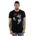 thumbnail image 2 of Elf Mens Mono Distressed Poster T-Shirt, 2 of 5