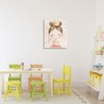 thumbnail image 3 of Stupell Industries Cottage Pink Ballerina in Crown Canvas Art, 16 x 20, by Creative Studio, 3 of 8