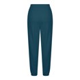 thumbnail image 7 of hotojiny Womens Sweatpants Baggy Athletic Workout Joggers with Pockets Elastic High Waisted Solid Trousers, 7 of 7