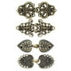 thumbnail image 4 of 4 piezas clips para chal Yuyangstore aleación bronce, 4 of 8