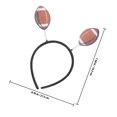 thumbnail image 2 of HEALEEP 2Pack American Football Decoration Brown Lint Cheering Unisex Birthdays, 2 of 8
