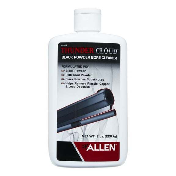 Thunder Cloud Rifle  Bore Firearm Cleaning Wax, Multi-Caliber, 8oz., White, Beeswax, 87121A, .50 BMG