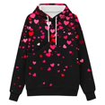 thumbnail image 5 of Kangaroo Pouch Hoodie for Women Oversized Dog Pouch Sweatshirts Pet Carrier Pullover for Halloween, Valentine's Day, Christmas, 5 of 5