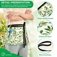 thumbnail image 4 of Yayeee Waist Apron with Pockets for Cooking Waterproof Half Server Aprons, Olive Leaf, 4 of 7