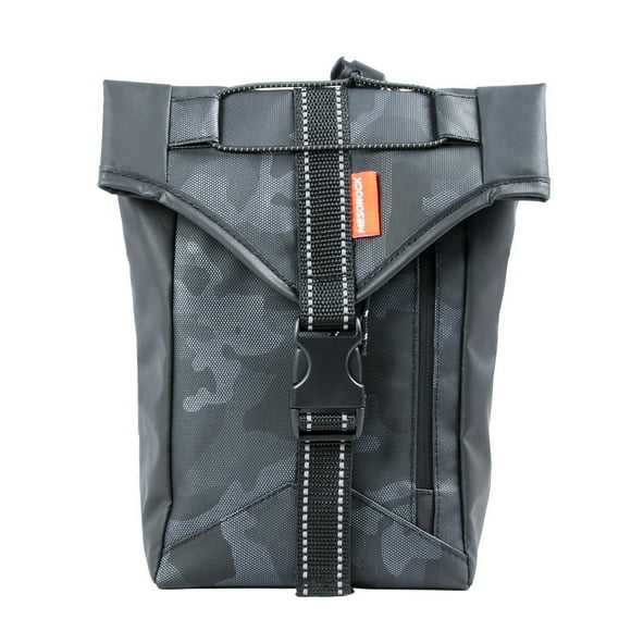 Bolsa de pierna para montar al aire libre, deportiva, de cuero de imitación, para hombro, bandolera, para motocicleta, impermeable, reflectante, para pesca