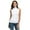 White, variant on Abomasnow Women's Sleeveless Slim Fit Turtleneck Mock Soft T-Shirt Tank Tops Basic Stretchy Pullover S-XL
