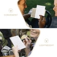 thumbnail image 6 of 30 Pcs Portable Golf Scorecards White Coated Paper Number Record Tools for Keeping, 6 of 6