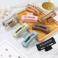 thumbnail image 7 of ZJQYDS 8 Pcs Large Hair Claw Clips 4.1 Inch Non-slip Big Square Matte Claws for Women, Strong Hold Banana Clips for Thick Thin Hair, 7 of 7