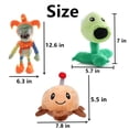thumbnail image 3 of Juego de peluche JHESAO PVZ Plants and Zombies, juego de 3 para niños, 3 of 7