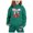 Green, variant on WOYY Toddler Girls Sweatsuits Cherry Print Hoodie Jogger Pants Outfit Set, Sizes 2-3T