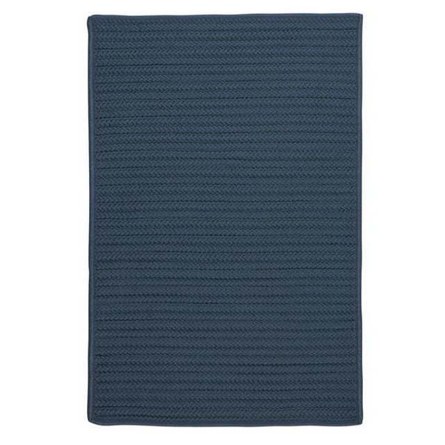 Colonial Mills Tapis H041R024X036S Simply Home Uni - Bleu Lac 2 Pi. x 3 Pi. Tapis Tressé