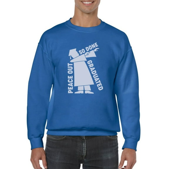So Done Graduated Sweatshirt Men -GoatDeals Designs, Male x-Large