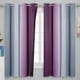 thumbnail image 2 of Cortinas Estelar Textiler Ombre Morado Gris Blackout 132x160cm, 2 of 9