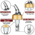 thumbnail image 2 of Automatic Measured Bottle Pourer - 1.5oz/45ml Quick Shot Spirit Measure Pourer Drinks Wine Cocktail Dispenser Home Bar Tools, 2 of 6