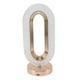 thumbnail image 3 of Lámpara de noche de mesa de cristal, 3 vías, regulable, innovadora, de lujo, moderna, LED, lámpara de escritorio táctil de cristal para dormitorio, cabecera, hogar, 3 of 10