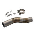 thumbnail image 1 of Almencla 51mm Motorcycle Muffler Middle Connecting Pipe 280 Mm / 11 Inch For 1000, 1 of 6