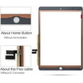 thumbnail image 3 of New Touch Screen for iPad 7 iPad 8 Gen Screen Replacement Digitizer 2019/2020 10.2",for 7/8th A2197 A2198 A2200 A2270 A2428 A2429 A2430 (not Include LCD) (White), 3 of 6