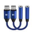 thumbnail image 1 of Adaptador Stouchi USB C a 3.5mm para Audio Hi-Fi, Paquete de 2, 1 of 7