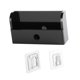 thumbnail image 5 of Soporte para control remoto de puerta de garaje, soporte para control remoto, acrílico, multifuncional, fácil acceso, fijación a la pared para Negro, 5 of 8