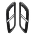thumbnail image 1 of Car Tail Throat Decor Frame for Mercedes-Benz Carbon Fiber Pattern, 1 of 5