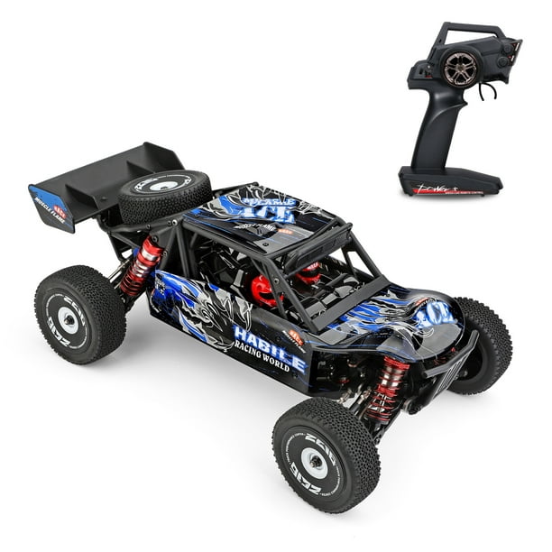 Conserveermiddel Pedagogie censuur Wltoys 124018 1/12 60km/h High Speed Racing RC Car 2.4GHz 4WD Off-Road  Drift Car RTR with Aluminum Alloy Chassis Zinc Alloy Gear for Kids Adult -  Walmart.com
