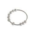 thumbnail image 4 of Jumpingount Ansiedad cuenta girar libremente anillo mujeres hombres anillos estilo Simple antiestrés libre rotación joyería diario Ropa, zapatos y accesorios Miscelánea 15.4 mm, 4 of 6