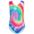 thumbnail image 3 of WIBACKER Gymnastics & Dance Ballet Leotard for Girls Sparkly Activewear One Piece Tumbling Outfit - Tie-dye, 3 of 10