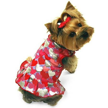 SimplyDog Mix Heart Dress