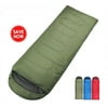 Comfortable Large Single Sleeping Bag Warm Soft Adult Waterproof Camping Hiking Lazy Bag Sleeping Beach Bed Army Green