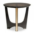 thumbnail image 3 of A&X Talin Modern Black Crocodile & Rosegold End Table, 3 of 4