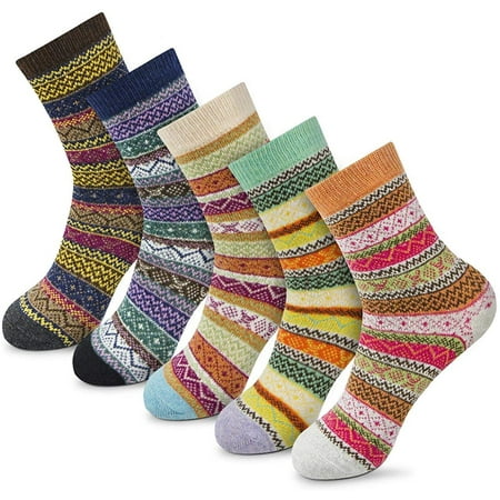 

Women Socks Winter - Gifts for Women - Warm Thick Soft Wool Socks Christmas Gifts Socks Cozy Crew Socks