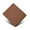 light coffee, variant on Multi-function Leather Bag Fashion Cross-section Storage Card Case Men's Wallet Slim Wallet Card Holder LIGHT COFFEE