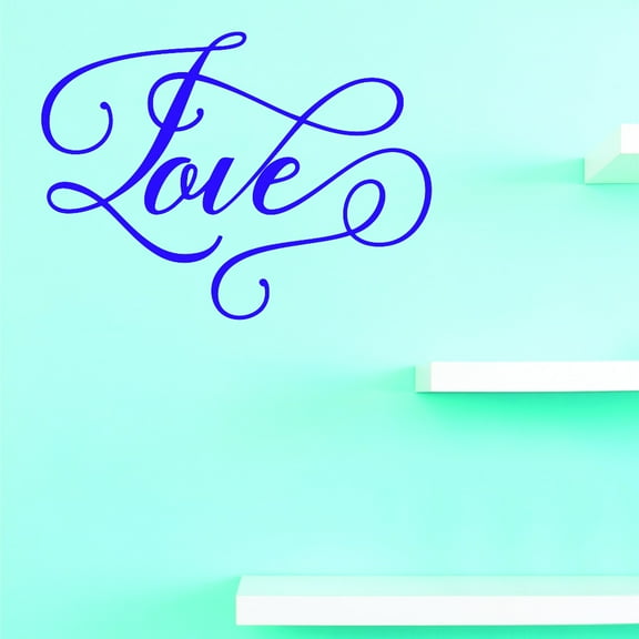 Vinyl Wall Decal Sticker : Love Home Decor Picture Art 14 x 28 Inches