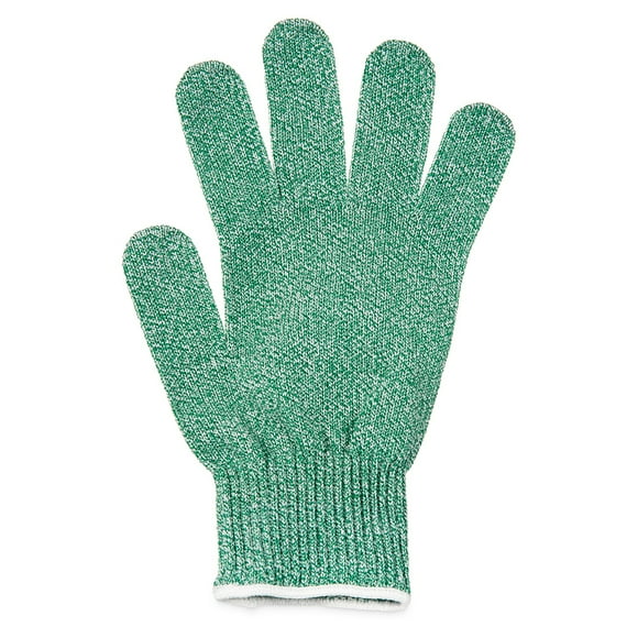 San Jamar SG10-GN-L Grand Gant Résistant aux Coupures - Fibre Synthétique, Vert