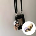 thumbnail image 2 of Adorable Plush Bear Keychain Pendant Korean Spring Aesthetic Lovely Phone Bag Decoration Charm For Girls, 2 of 8