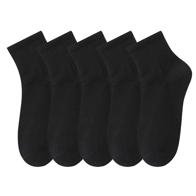 Calcetines de algodón para niñas, calcetines deportivos de color sólido, calcetines de algodón de primavera y verano