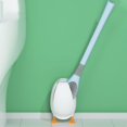 LQXZWJY Diving Duck Toilet Brush Silicone Bathroom Toilet Brush And