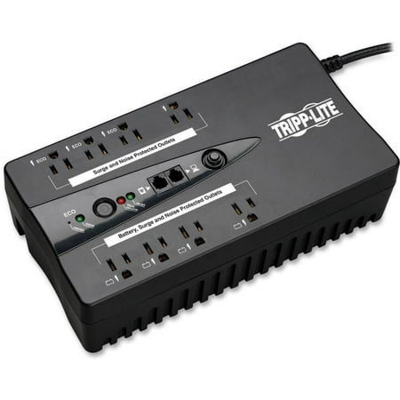 UPC: 0037332211064 | Tripp Lite UPS 550VA 300W Eco Green Battery Back Up Compact 120V USB RJ11 (eco550ups)