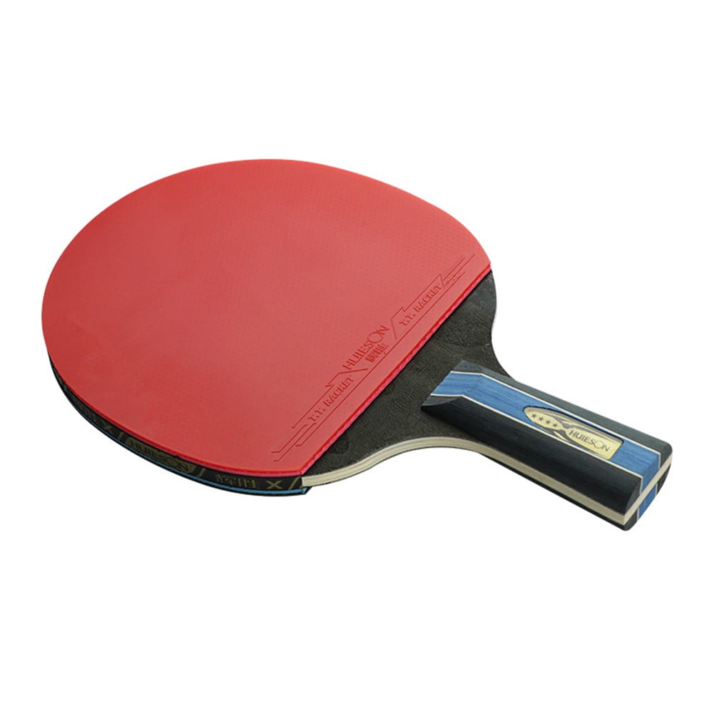Table Tennis Racket Double Face Pimples-in Sticky Rubber 4 Star Ping Pong Paddle