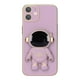 thumbnail image 2 of 3D Plating Astronaut Hidden Stand Case Cover Cute Astronaut Stand Phone Case para IPhone 12 TPU Cover, 2 of 3
