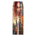 thumbnail image 5 of Descendants Womens Comfy Pajama PJ Pants Lounge Pants Sleepwear Drawstring PJ Bottoms Pants, 5 of 7