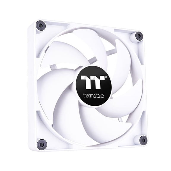 Thermaltake CT120 PC Cooling Fan 2 Pack, white