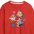 thumbnail image 3 of Paw Patrol - Americana - 4th of July Pup Stars - Toddler & Youth Long Sleeve Graphic T-Shirt, 3 of 6