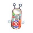thumbnail image 2 of Volante de Simulación de conducción perfecl juguete para niños y niñas azul oscuro rojo, 2 of 8