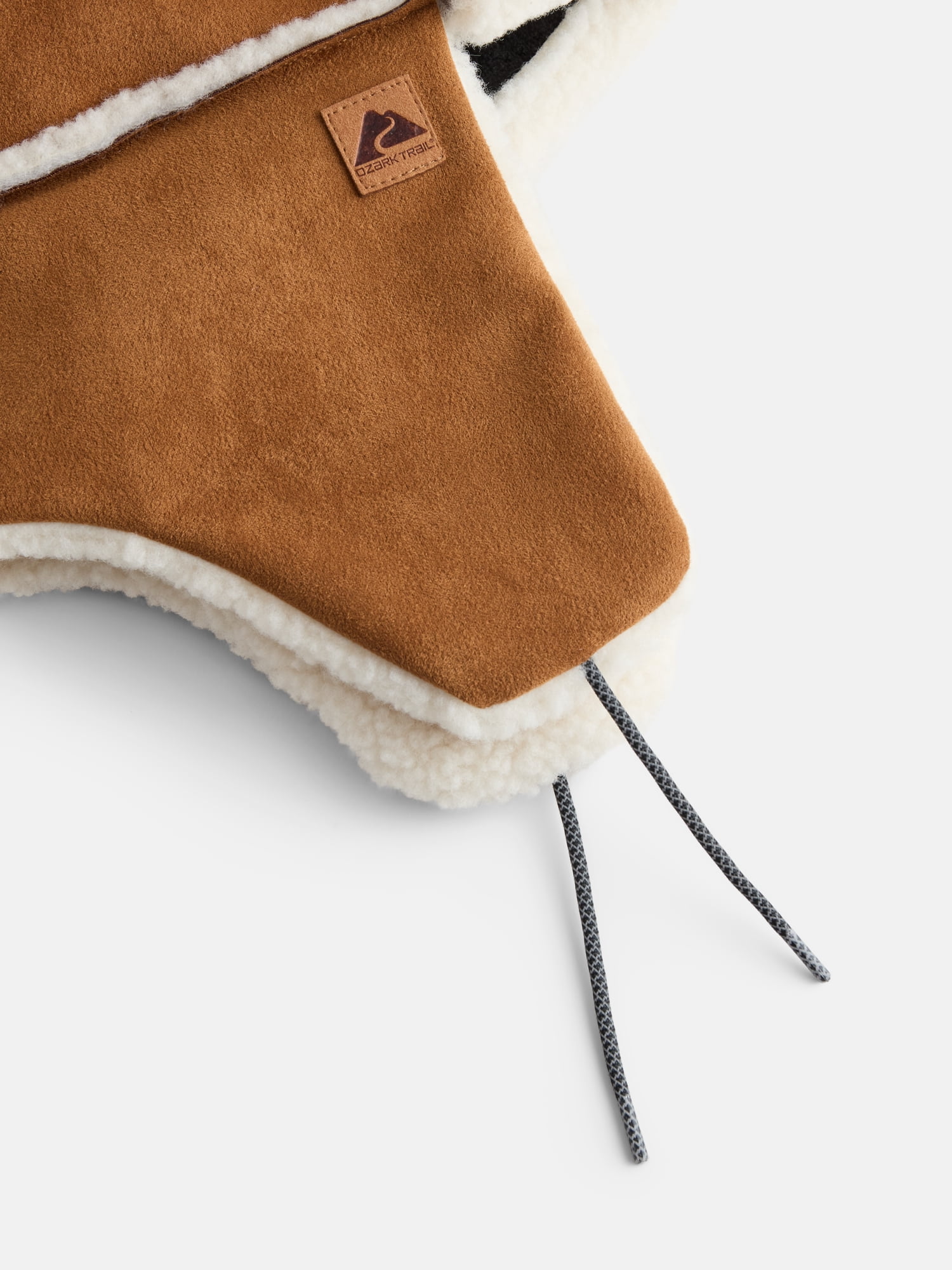 Ozark Trail Women's Faux Suede Trapper Hat, Camel